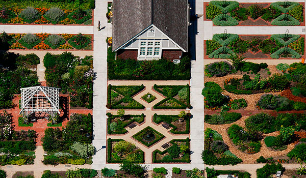Photograph Larry Hamill Geometric Public Garden on One Eyeland