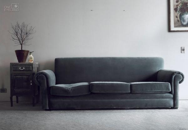 Photograph Marcus Hausser Sofa on One Eyeland