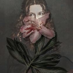 portrait-with-flower-olga-alekseeva