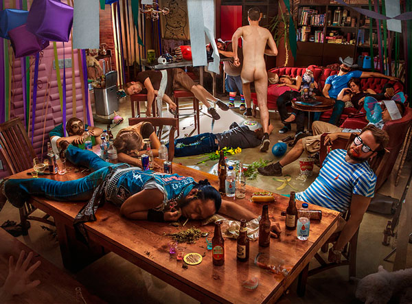 Photograph David Krovblit Pauls Party on One Eyeland
