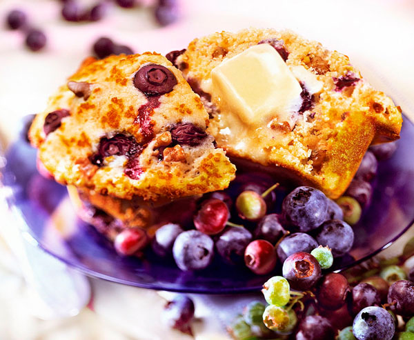 Photograph David Bishop Blueberry Muffin on One Eyeland