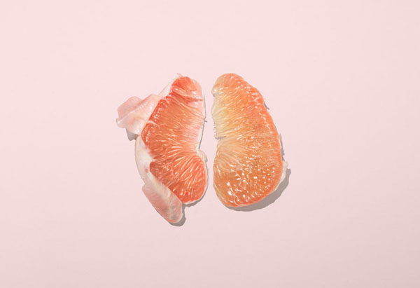 Photograph Lisa Shin Grapefruit Slices on One Eyeland