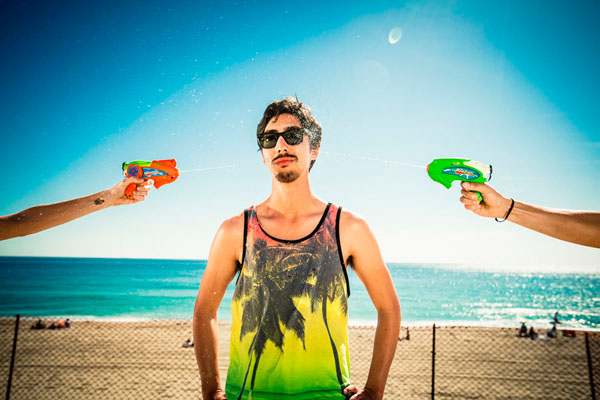 Photograph Brian Kuhlmann Water Gun on One Eyeland