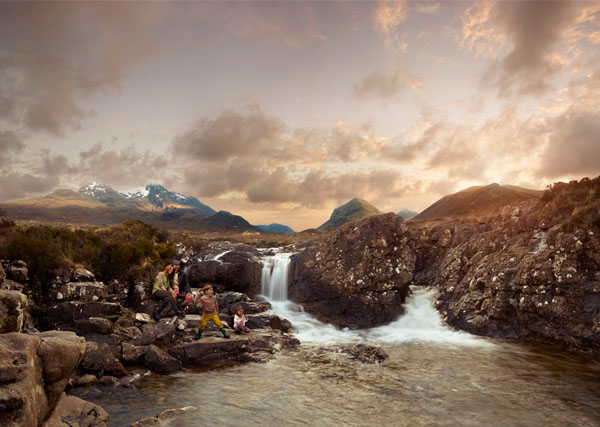 Photograph Nick Hall Sligachan River on One Eyeland