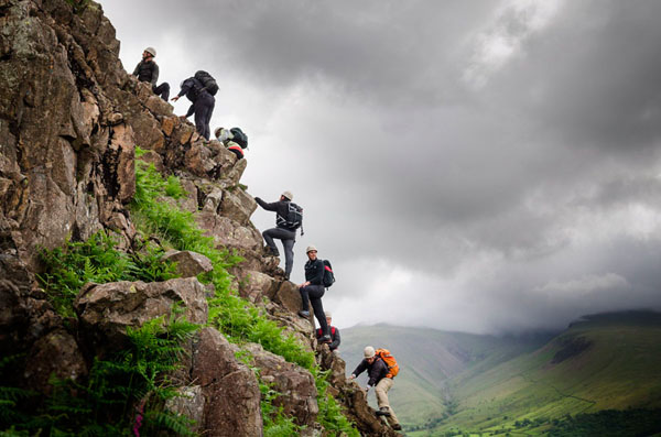 Photograph Tommy Martin Outward Bound Wasdale on One Eyeland