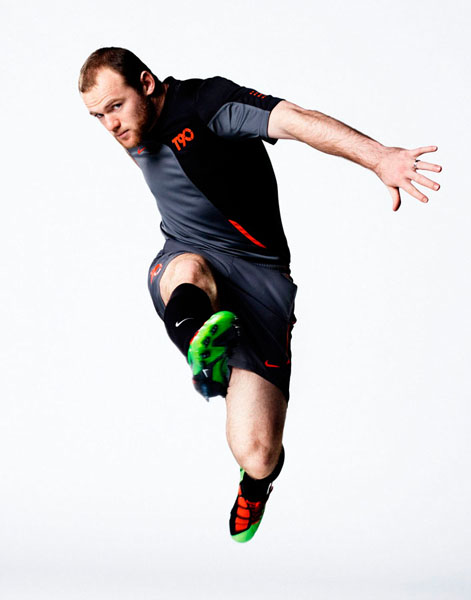 Photograph Vince Starr Nike 442 Rooney on One Eyeland