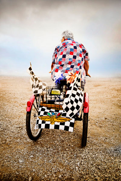 Photograph Greg Whitaker Sybil Bike on One Eyeland
