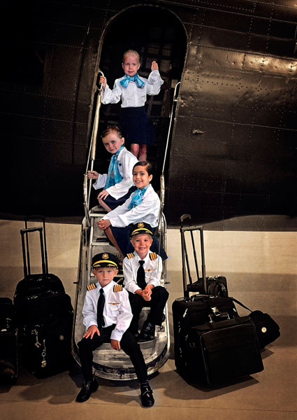 Photograph Michele Taras Flight Crew on One Eyeland