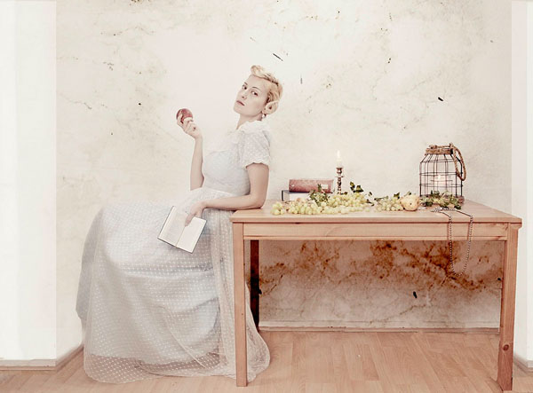 Photograph Afroditi Mavroeidi Lady Of Grapes V on One Eyeland