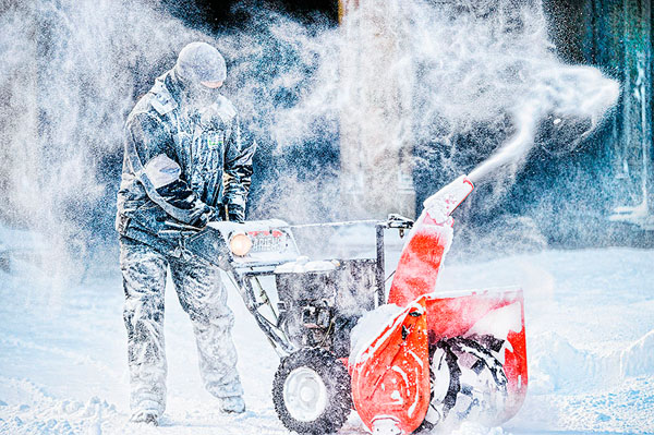 Photograph Mitchell Funk Snowblower 2 on One Eyeland