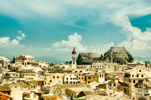 Photograph Eugenia Kyriakopoulou Corfu Old Town on One Eyeland