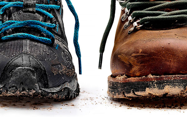 Photograph Mark Wiens Hiking Boots on One Eyeland