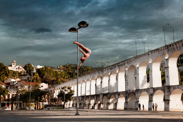 Photograph Ingo Roesler Streetpole At Lapa Rio De Janeiro on One Eyeland