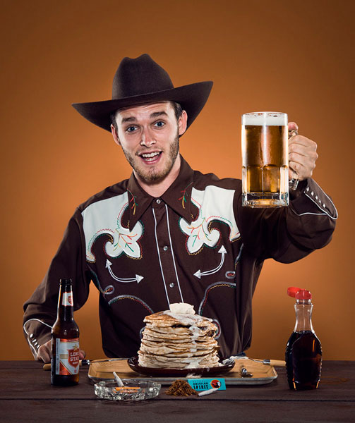 Photograph Kremer Johnson Cowboy Breakfast on One Eyeland
