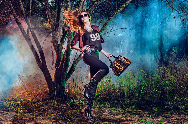 Photograph Jackson Carvalho Fashion On The Forest on One Eyeland