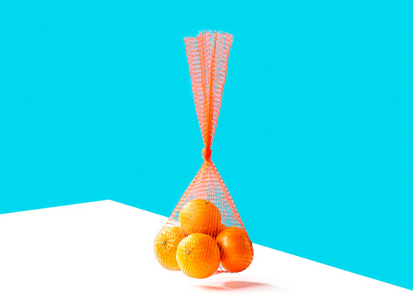 Photograph Chris Robinson Orange Sack on One Eyeland