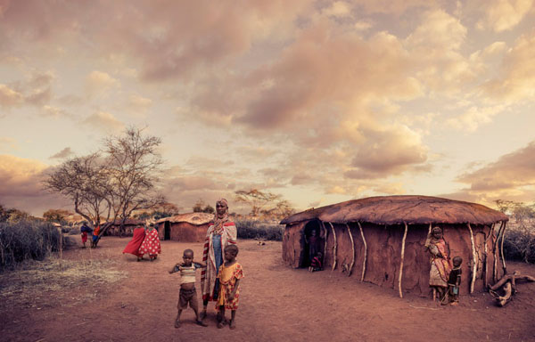 Photograph Nick Hall Maasai Mamma on One Eyeland