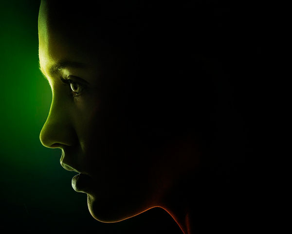 Photograph Larry Rostant Girl on One Eyeland