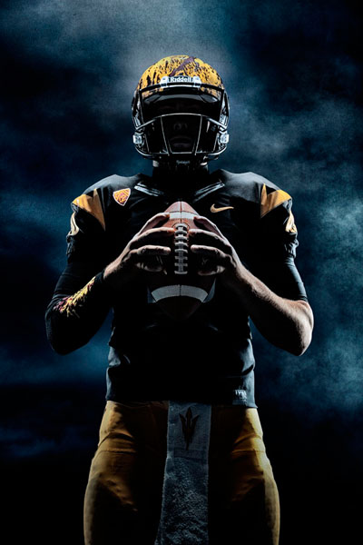 Photograph Blair Bunting Quarterback on One Eyeland