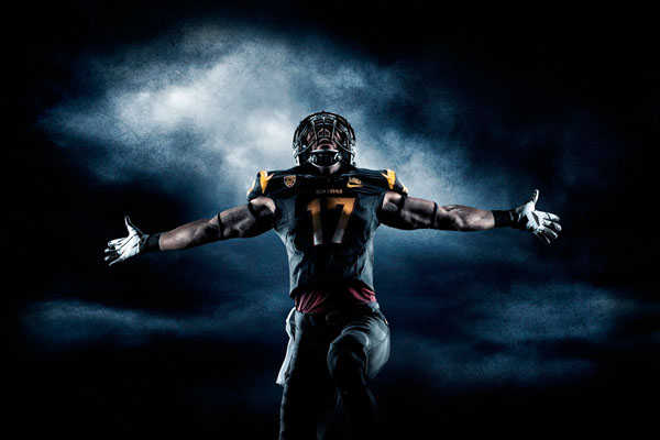 Photograph Blair Bunting Linebacker on One Eyeland