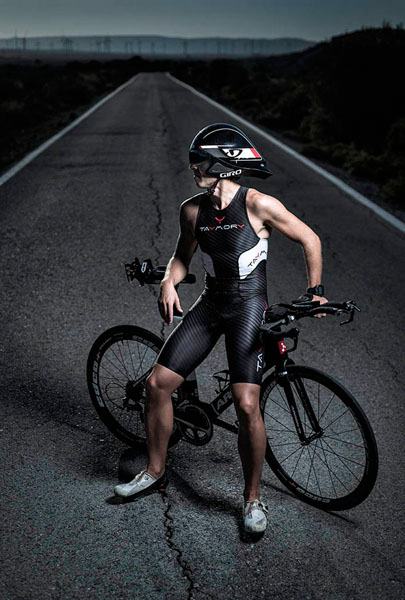 Photograph Ben Welsh Triatlon Man on One Eyeland
