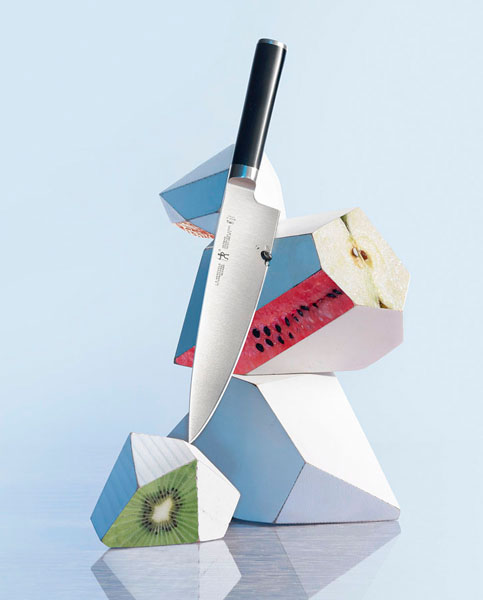 Photograph Glen Gyssler Knife With Facets 1 on One Eyeland