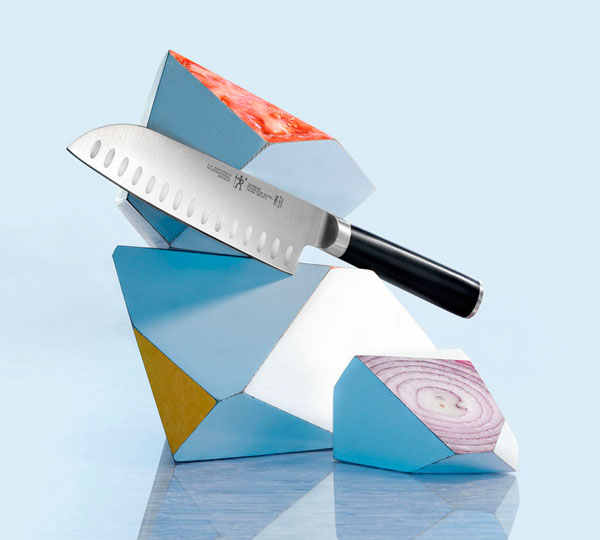 Photograph Glen Gyssler Knife With Facets 2 on One Eyeland