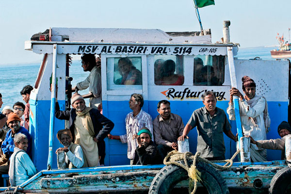 Photograph Faiyaz Hawawala The Passengers on One Eyeland