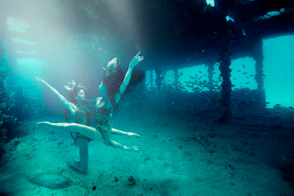 Photograph George Kamper Stage Lights In The Deep on One Eyeland