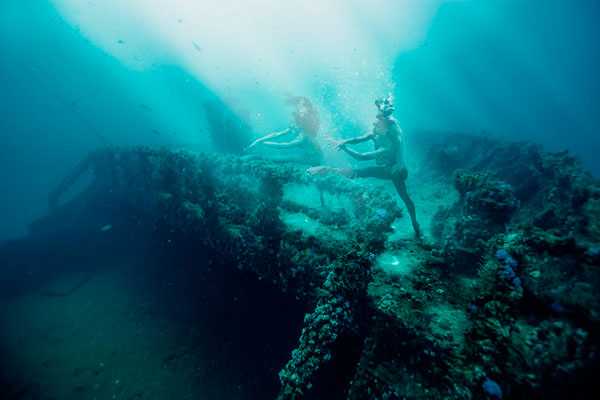 Photograph George Kamper Stage To Shipwreck on One Eyeland