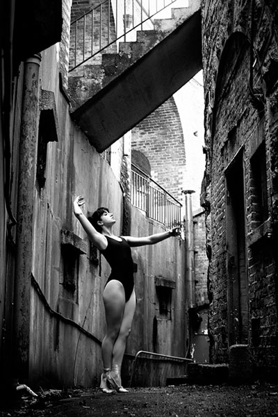 Photograph John Ivey Urban Ballerina on One Eyeland