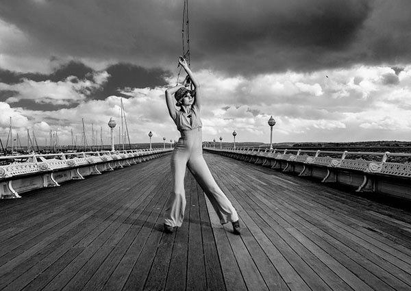 Photograph John Ivey Moody Peir on One Eyeland