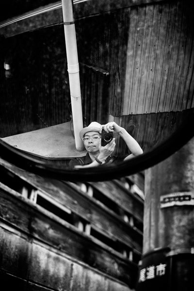 Photograph Yasuhiro Sakuda Self Portrait on One Eyeland