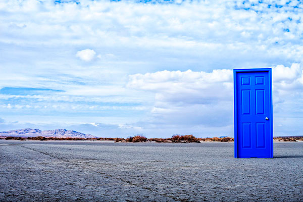 Photograph Emily Perez Blue Door on One Eyeland