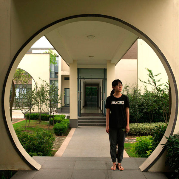 Photograph David Partner Shanghai Students 3 on One Eyeland