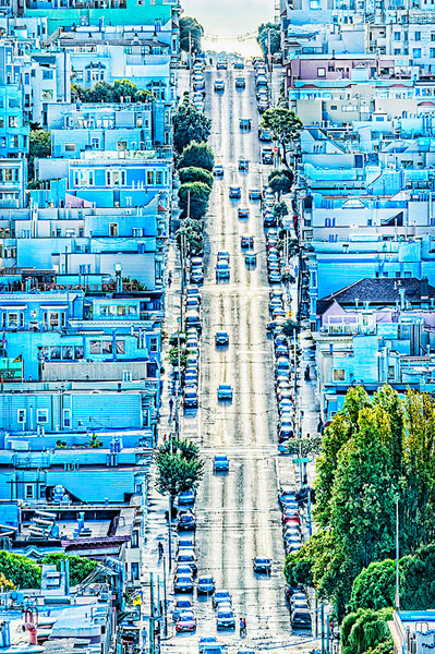 Photograph Mitchell Funk Street From Telegraph Hill on One Eyeland