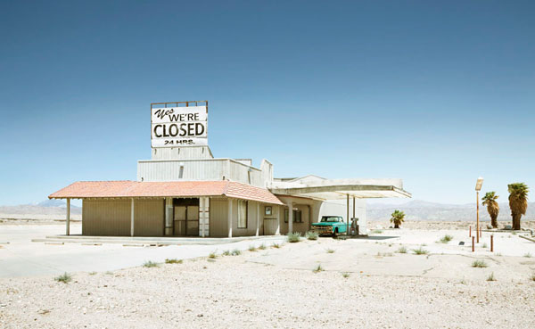 Photograph David Stinson Gas Station 1 on One Eyeland
