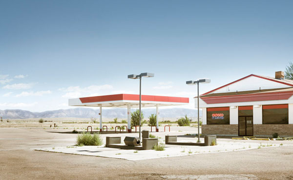 Photograph David Stinson Gas Station 2 on One Eyeland