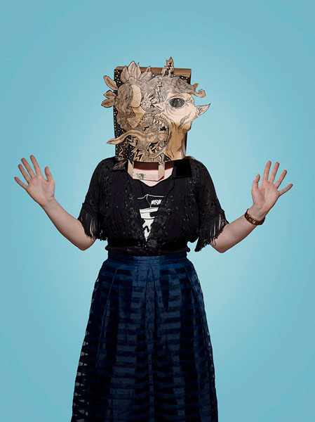 Photograph Jonathan Knowles Lizzie Mary Cullen Bagsie on One Eyeland