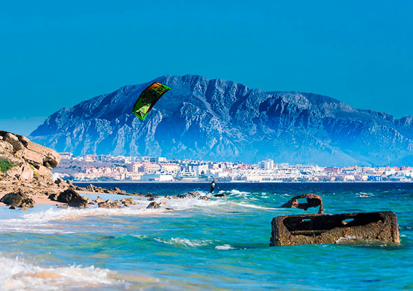 Photograph Ben Welsh Kitesurfng Tarifa on One Eyeland