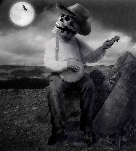 Photograph Chet Morrison Singing To The Moon on One Eyeland