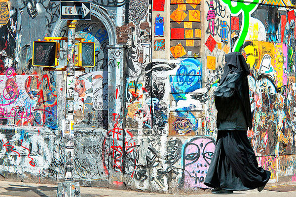Photograph Mitchell Funk Soho Color Wall on One Eyeland