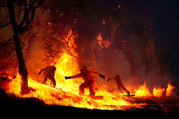 Photograph Edvin Puzinkevich Elements Fire on One Eyeland