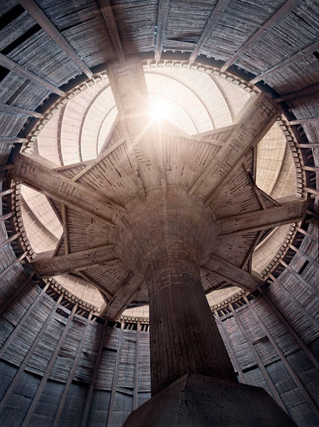 Photograph Jan Stel Cooling Tower Uprising on One Eyeland
