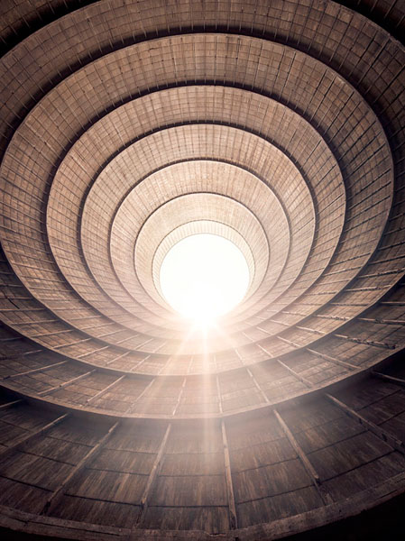 Photograph Jan Stel Cooling Tower Vertigo on One Eyeland