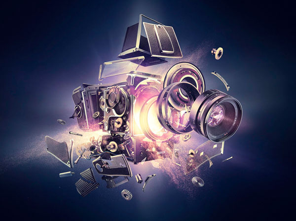 Photograph Staudinger Franke Exploding Hasselblad on One Eyeland