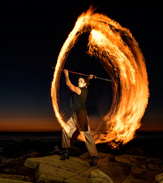 Photograph Kremer Johnson Fire On The Water on One Eyeland