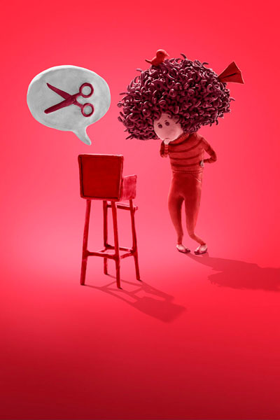 Photograph Paul Lang Big Hair on One Eyeland
