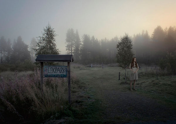 Photograph Philip E James Atmospheres Girl on One Eyeland