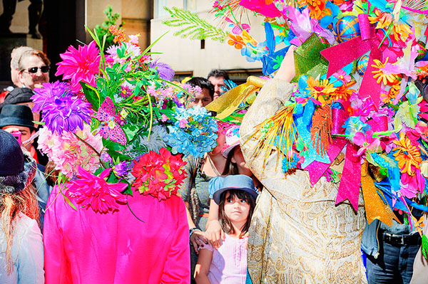 Photograph Mitchell Funk Easter Bonnets on One Eyeland